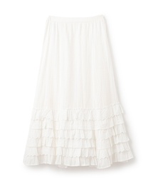 petit main LIEN（プティマインリアン）の「【親子リンク】レースフリルスカート（スカート）」