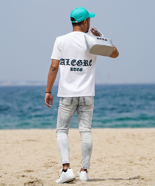 adamsJUGGLER(アダムスジャグラー)の「RTEG O/Eアレグレティー(Tシャツ/カットソー・メンズ・ホワイト/ブラック・S/M/L/XL/XXL)」の3枚目の写真