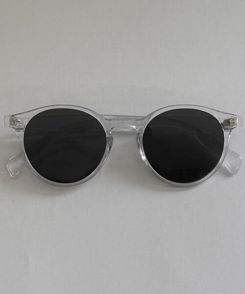 WEGO（ウィゴー）の「WEGO/ボストンフレームカラーレンズ（サングラス・レディース・その他1/ブラック/グレー・FREE）」の3枚目の写真