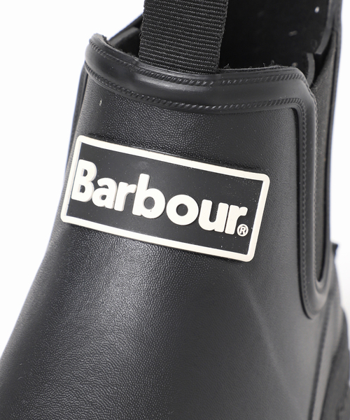 Barbour（バブアー）の「【BARBOUR/バブアー】nimbus chelsea welly：ショートブーツ（ブーツ・レディース・ブラック/アイボリー・22cm/23cm/24cm/25cm）」の6枚目の写真