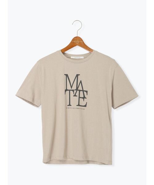 ルミニョン　Tシャツ セール】重ねロゴプリントTシャツ《2025summer catalog item