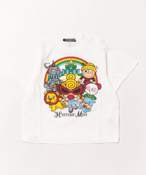 ヒステリックミニ　半袖Tシャツ　新品未使用　100cm Hystericmini THE ONE AND ONLY 半袖 Tシャツ 00；ホワイト