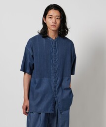 UNITED ARROWS TOKYO リネンシャツブラウス　青 Shirt｜TOPS｜ユナイテッドアローズ（UNITED ARROWS）｜MEN