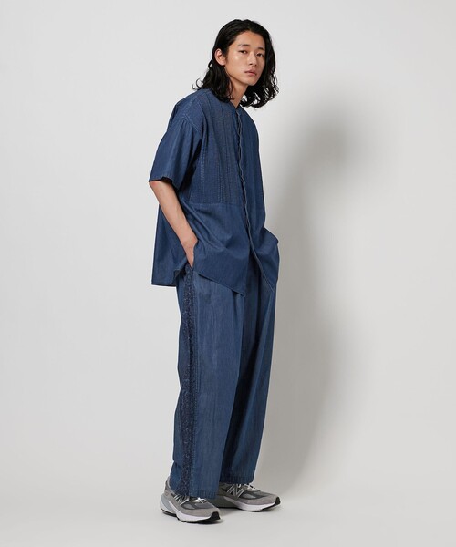 別注】＜Pheeta＞Trinity ショートスリーブ デニムシャツ MENS