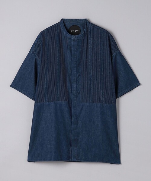 ＜Pheeta＞Trinity デニム ロングスリーブ シャツ UNISEX Pheeta＞Trinity デニムシャツ/013C―63D