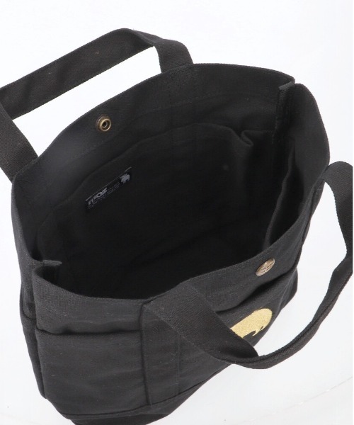 moz（モズ）の「moz モズ キャンバスランチトートバッグ ZZHC-04（トートバッグ・レディース・ホワイト/グレー系その他2/ベージュ系その他・FREE）」の10枚目の写真