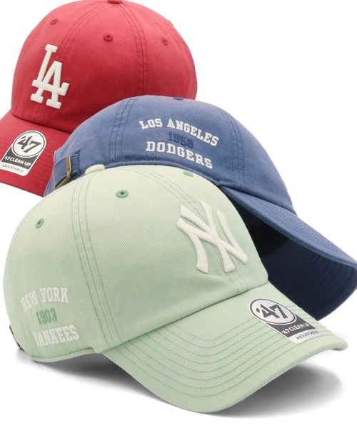 '47（フォーティーセブン）の「’47BRANDフォーティーセブン キャップ クリーンナップ MLB（キャップ・メンズ・オレンジ系/レッド系その他/グリーン/レッド/ブルー/イエロー系その他/グリーン系その他/ブルー系その他/イエロー/オレンジ・FREE）」の3枚目の写真