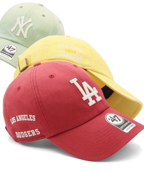 '47（フォーティーセブン）の「’47BRANDフォーティーセブン キャップ クリーンナップ MLB（キャップ・メンズ・オレンジ系/レッド系その他/グリーン/レッド/ブルー/イエロー系その他/グリーン系その他/ブルー系その他/イエロー/オレンジ・FREE）」の7枚目の写真