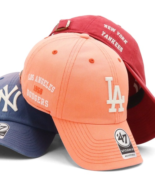 '47（フォーティーセブン）の「’47BRANDフォーティーセブン キャップ クリーンナップ MLB（キャップ・メンズ・オレンジ系/レッド系その他/グリーン/レッド/ブルー/イエロー系その他/グリーン系その他/ブルー系その他/イエロー/オレンジ・FREE）」の9枚目の写真