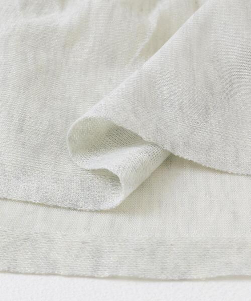 URBAN RESEARCH Sonny Label（アーバンリサーチサニーレーベル）の「シアーペプラムニットカーディガン（カーディガン/ボレロ・レディース・ライトグレー/ブラック/イエロー系その他・FREE）」の14枚目の写真