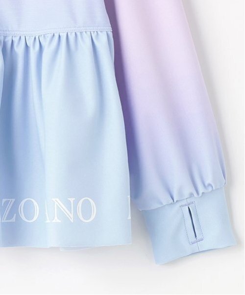 mezzo piano（メゾピアノ）の「【SWIM】裾ロゴ ラッシュガード（水着