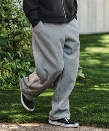 mp13786- Lining Boa Sweat Wide Straight Pants ワイドストレートパンツ