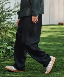 mp13786- Lining Boa Sweat Wide Straight Pants ワイドストレートパンツ