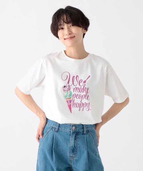 プリントTシャツ/サーティワン アイスクリーム | アフタヌーン