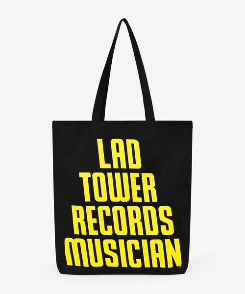 LAD MUSICIAN（ラッドミュージシャン）の「TOWER RECORDS / LAD MUSICIAN TOTE BAG（トートバッグ・メンズ・イエロー/ブラック・FREE）」の10枚目の写真