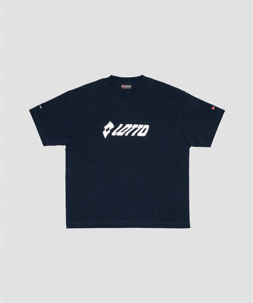 LOTTO Tシャツ セール】LOTTO WAVE FRONT PRINT T-SHIRTS（Tシャツ/カットソー