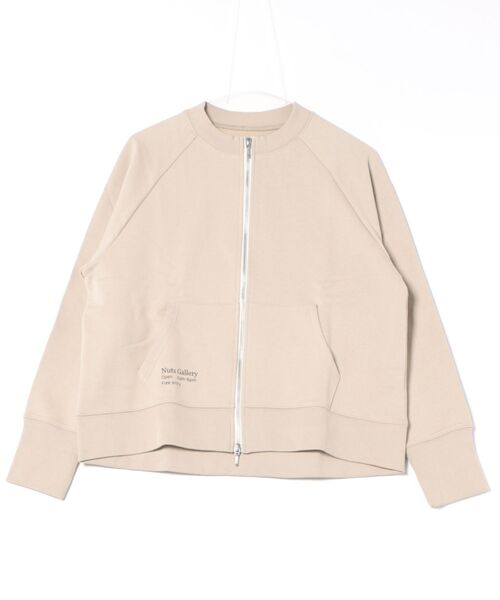 セール】コットン裏毛 逆開ZIPトレーナー（スウェット）｜FIL DE FER