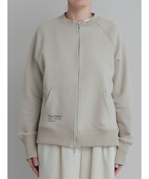 delpie様　　専用出品 コットン裏毛 逆開ZIPトレーナー | NOMBRE IMPAIR