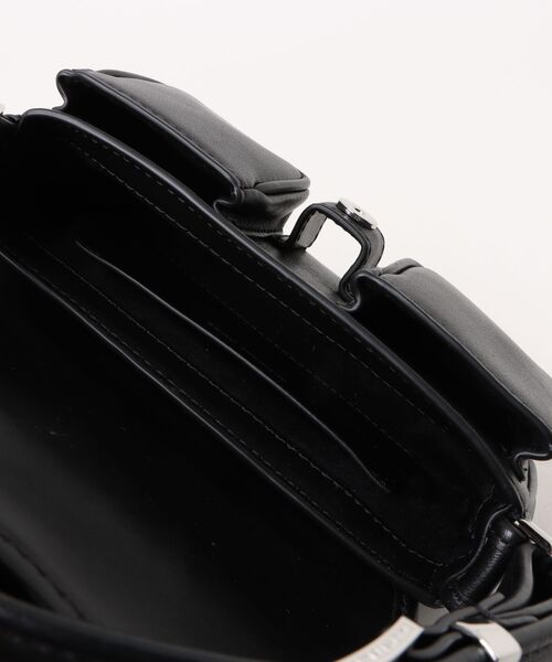 MICHAEL KORS(マイケルコース)の「COLBY レザー ショルダー エクストラスモール(ショルダーバッグ・レディース・ブラック・FREE)」の4枚目の写真