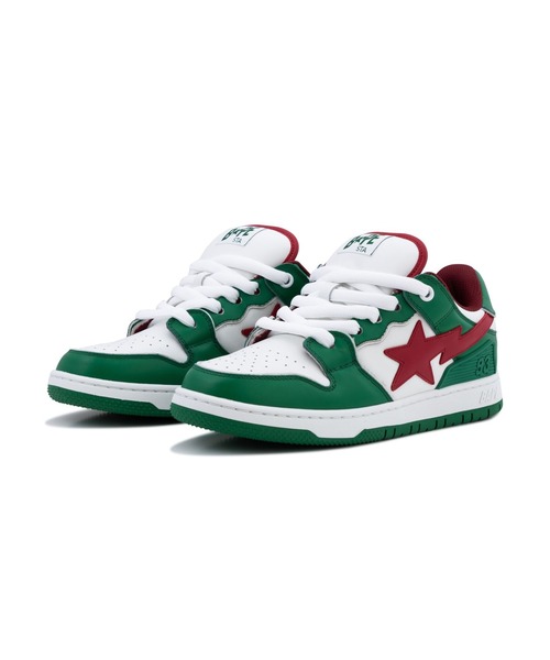 A BATHING APE(アベイシングエイプ)の「BAPE SK8 STA BOLD #1(スニーカー・メンズ・グリーン/ブラック/ブルー・8.5/10/9.5/12/11/7/9/8/13)」の3枚目の写真