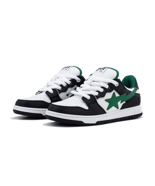 A BATHING APE(アベイシングエイプ)の「BAPE SK8 STA BOLD #1(スニーカー・メンズ・グリーン/ブラック/ブルー・8.5/10/9.5/12/11/7/9/8/13)」の2枚目の写真