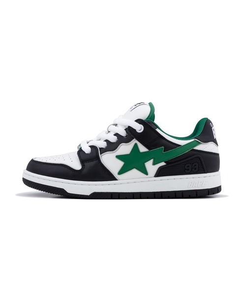 A BATHING APE(アベイシングエイプ)の「BAPE SK8 STA BOLD #1(スニーカー・メンズ・グリーン/ブラック/ブルー・8.5/10/9.5/12/11/7/9/8/13)」の4枚目の写真