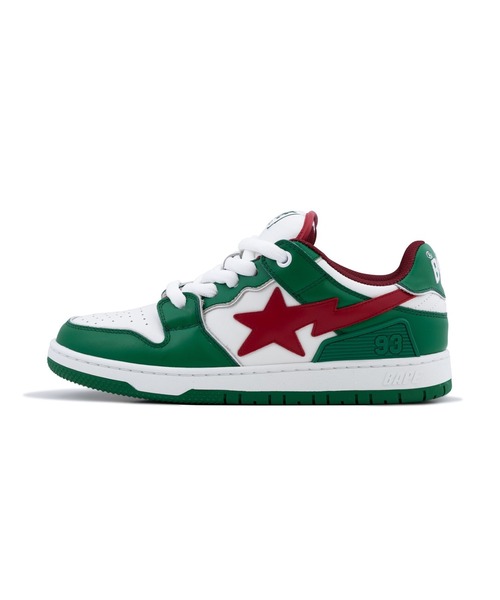 A BATHING APE(アベイシングエイプ)の「BAPE SK8 STA BOLD #1(スニーカー・メンズ・グリーン/ブラック/ブルー・8.5/10/9.5/12/11/7/9/8/13)」の5枚目の写真
