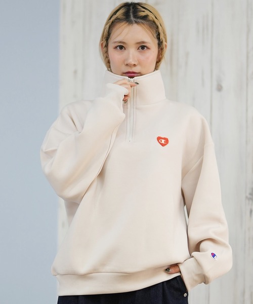 CHAMPION/チャンピオン HALF ZIP SWEATSHIRT スウェット CW-C009