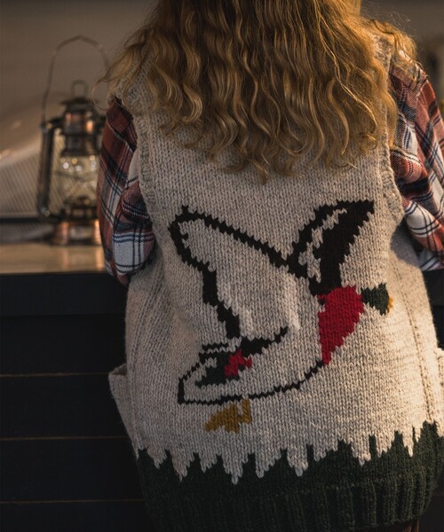 BEAMS PLUS（ビームスプラス）の「カウチン ベスト（ニット/セーター・メンズ・その他・L/M/S/XL）」の3枚目の写真