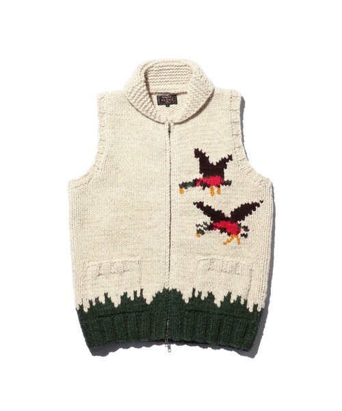 BEAMS PLUS（ビームスプラス）の「カウチン ベスト（ニット/セーター・メンズ・その他・L/M/S/XL）」の5枚目の写真