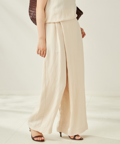 plage（プラージュ）の「natural wrap パンツ（その他パンツ）」 - WEAR