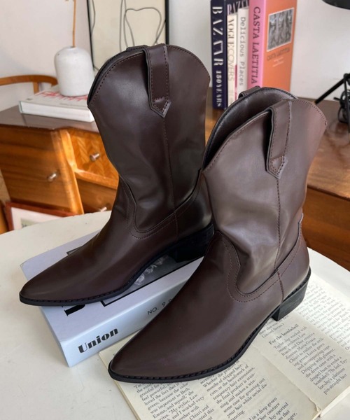 t*e様 定価〜16万 CUADRAウエスタンブーツ 並行輸入品　美品 楽天市場】ウエスタンブーツ メンズ フロントスリット 刺繍入り