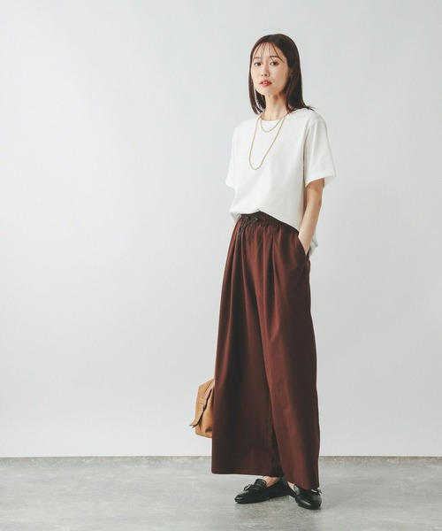 GLOBAL WORK（グローバルワーク）の「フェザージレベスト＊半袖Tシャツセット/572226（Tシャツ/カットソー・レディース・ライトグレー/ブラック/アイボリー・MEDIUM/LARGE）」の16枚目の写真