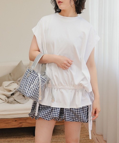 DONOBAN（ドノバン）の「ハートカットクリアバッグ（ショルダーバッグ・レディース・レッド/シルバー/ブラック・ONE）」の20枚目の写真