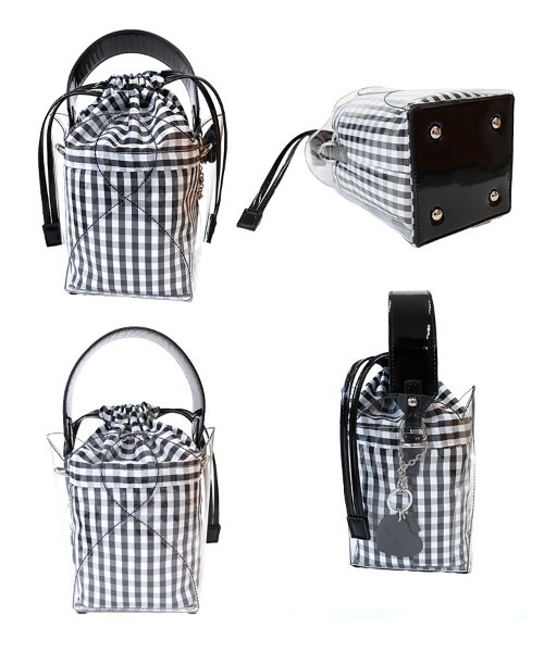 DONOBAN（ドノバン）の「ハートカットクリアバッグ（ショルダーバッグ・レディース・レッド/シルバー/ブラック・ONE）」の22枚目の写真