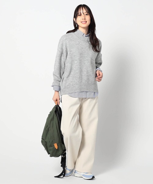 Grand PARK（グランドパーク）の「裏起毛ウォームパンツ（その他パンツ・レディース・ネイビー/グレー/ブラウン/ホワイト・FREE）」の5枚目の写真