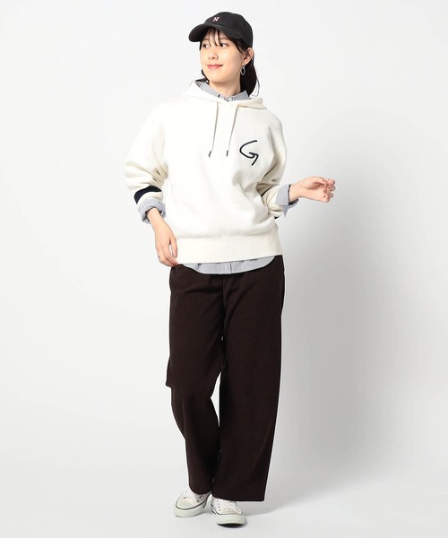 Grand PARK（グランドパーク）の「裏起毛ウォームパンツ（その他パンツ・レディース・ネイビー/グレー/ブラウン/ホワイト・FREE）」の6枚目の写真