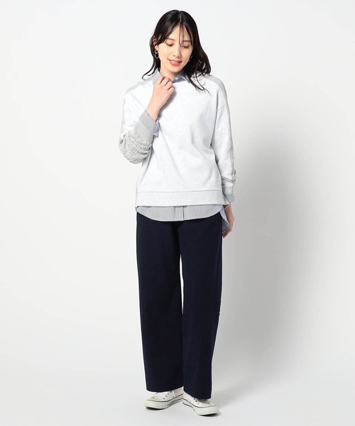 Grand PARK（グランドパーク）の「裏起毛ウォームパンツ（その他パンツ・レディース・ネイビー/グレー/ブラウン/ホワイト・FREE）」の8枚目の写真