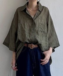 LBC | 針抜きシアーボックスシルエットシャツ(シャツ/ブラウス)