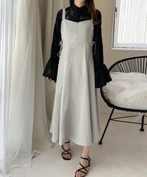ロングキャミワンピース