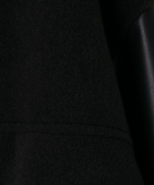 LOWRYS FARM（ローリーズファーム）の「【LFM(U)】ウーリーテックスタジャン　 494444（スタジャン・メンズ・ブラウン/ブラック・MEDIUM/LARGE）」の12枚目の写真