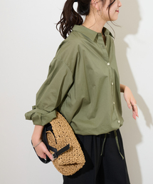 「JOURNAL STANDARD」 長袖シャツ - グリーン レディース JOURNAL STANDARD｜ジャーナルスタンダードのシャツ/ブラウス