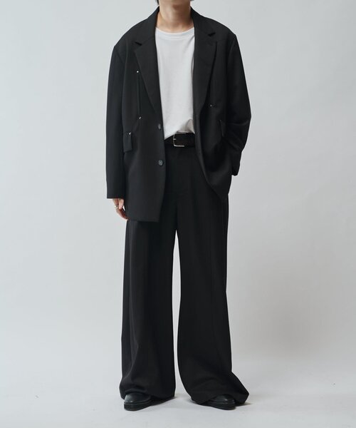 Lui's(ルイス)の「【SURJENT】 ZIPジャケット(テーラードジャケット・メンズ・グレー/ブラック・2/1)」の14枚目の写真