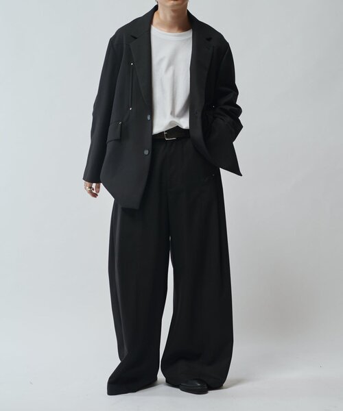 Lui's(ルイス)の「【SURJENT】 ZIPジャケット(テーラードジャケット・メンズ・グレー/ブラック・2/1)」の15枚目の写真