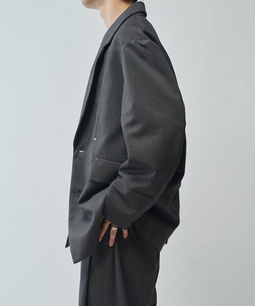 Lui's(ルイス)の「【SURJENT】 ZIPジャケット(テーラードジャケット・メンズ・グレー/ブラック・2/1)」の20枚目の写真