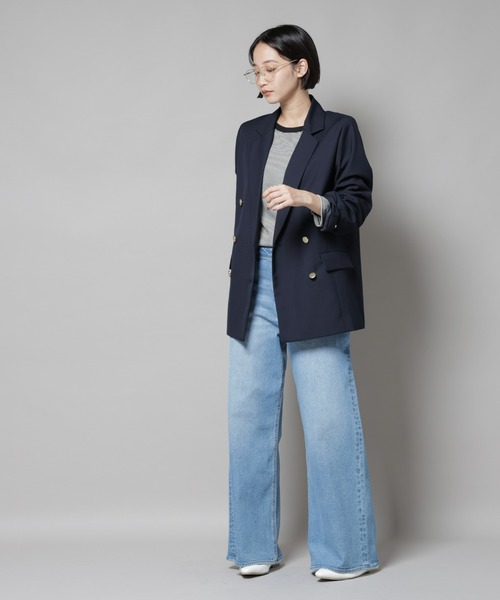 NANO universe（ナノユニバース）の「金ボタンダブルブレスト