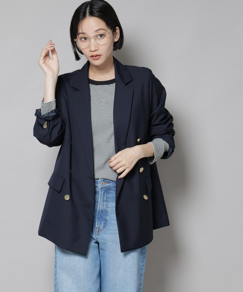 NANO universe（ナノユニバース）の「ダブルブレストジャケット