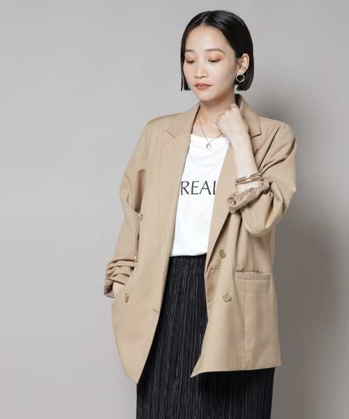 セール】ダブルブレストジャケット（テーラードジャケット）｜NANO