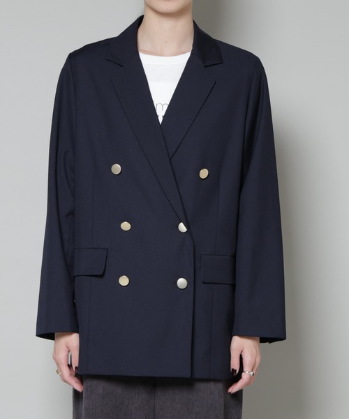 セール】ダブルブレストジャケット（テーラードジャケット）｜NANO