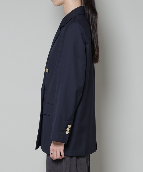 セール】ダブルブレストジャケット（テーラードジャケット）｜NANO